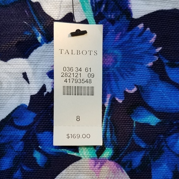 NEW NWT Talbots‎ Evening Garden Dress, - Picture 2 of 3